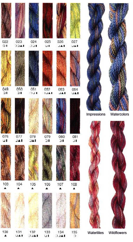 Caron Collection Color Chart