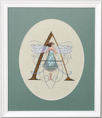 Letters From Nora - A - Cross Stitch Pattern