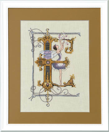 Letters From Nora - E - Cross Stitch Pattern