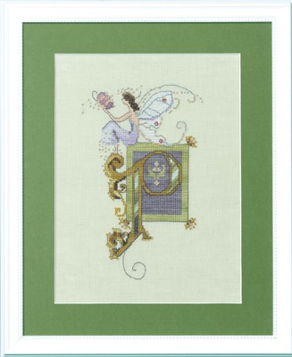 Letters From Nora - P - Cross Stitch Pattern