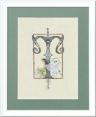 Letters From Nora - T - Cross Stitch Pattern