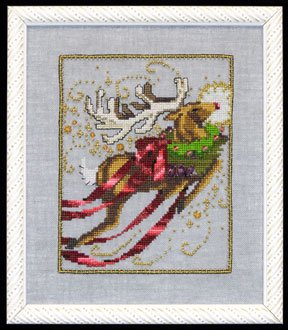 Rudolph - Christmas Eve Couriers - Cross Stitch Pattern