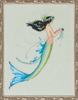 Mermaid Azure - Cross Stitch Pattern