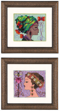 Bella Butterfly and Bella Bee - Cross Stitch Pattern