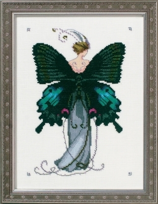Miss Black Swallowtail - Cross Stitch Pattern