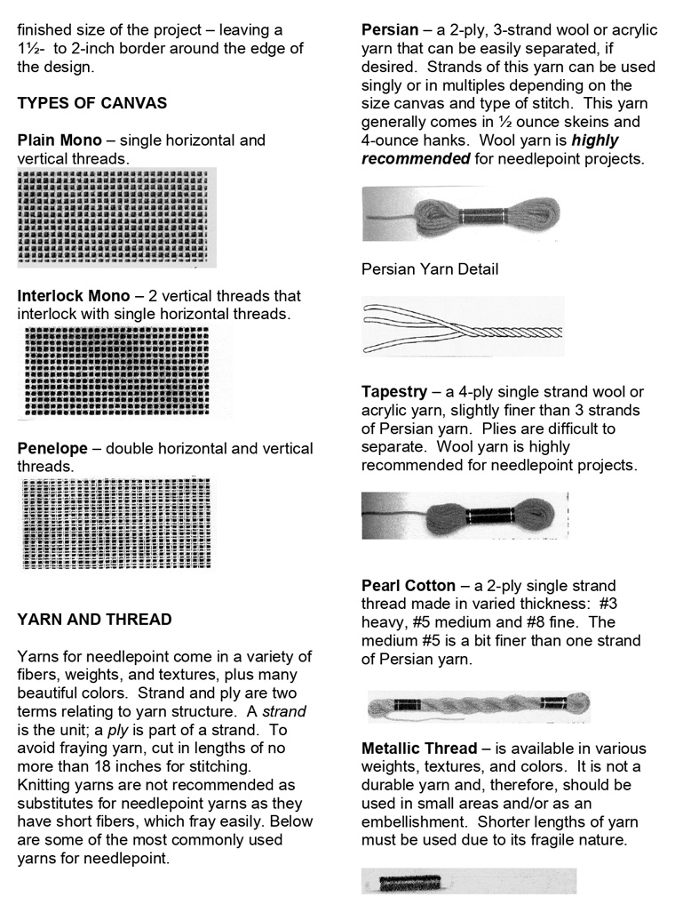 The Art Of Needlepoint