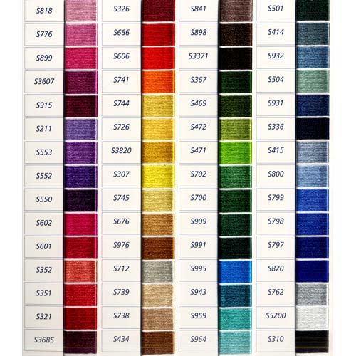 DMC Satin Embroidery Floss Aurora Blue